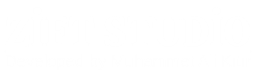 Zift Studio — Developed by Muhammet Ali Kıtır